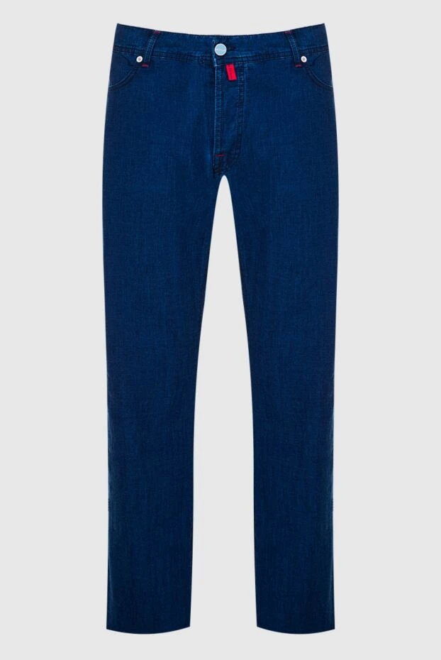 Kiton man blue cotton jeans for men buy with prices and photos 160569 - photo 1