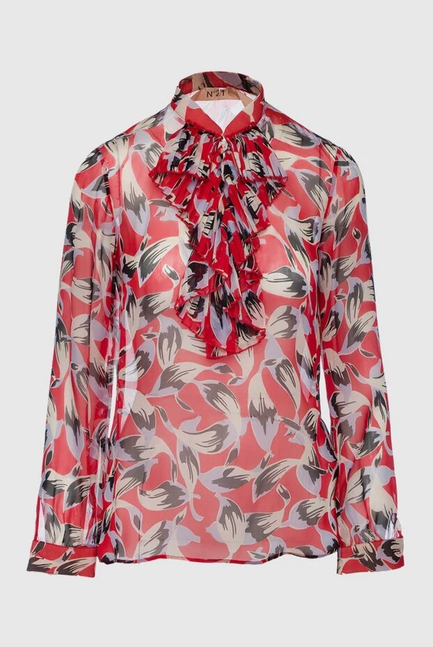 N21 жіночі блуза з шовку червона жіноча купити фото з цінами 160660 - фото 1