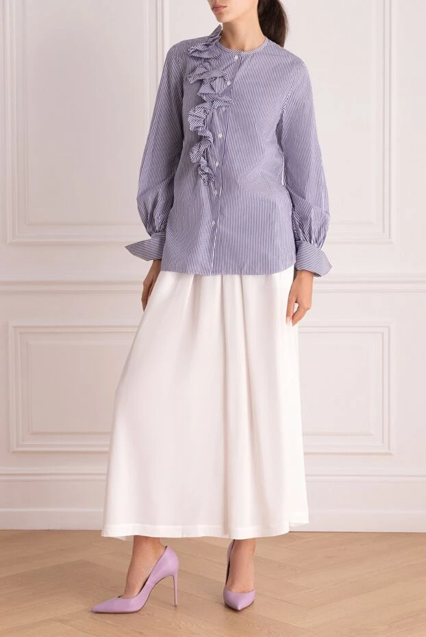 Lorena Antoniazzi женские юбка белая женская купить с ценами и фото 160702 - фото 2