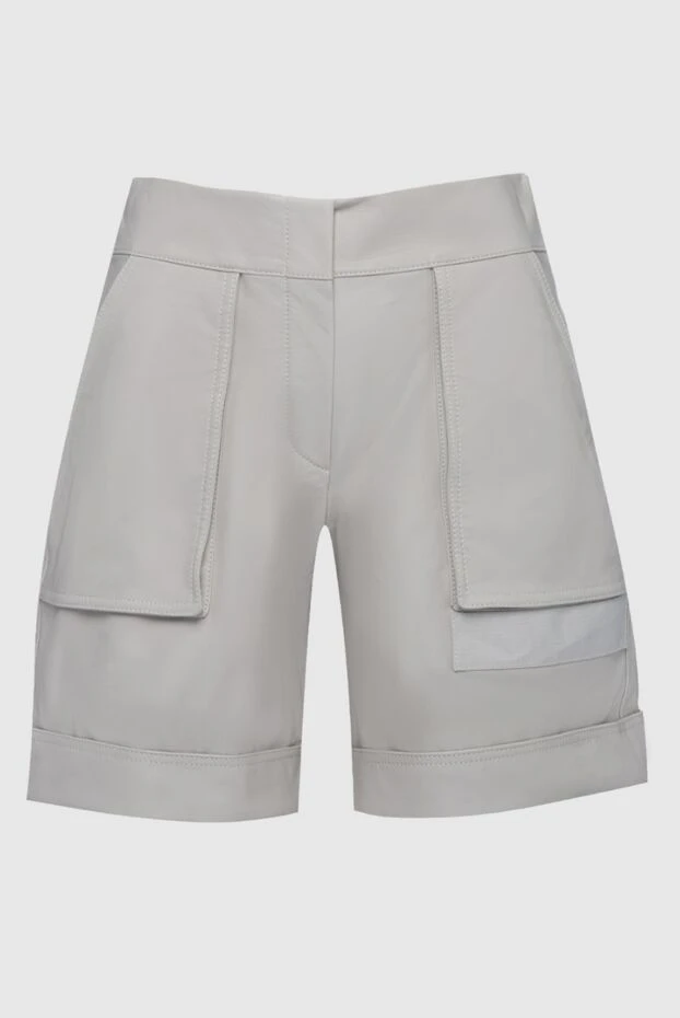 Lorena Antoniazzi woman gray leather shorts for women buy with prices and photos 160715 - photo 1