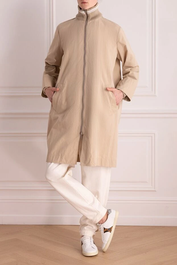 Lorena Antoniazzi woman beige women's raincoat buy with prices and photos 160724 - photo 2