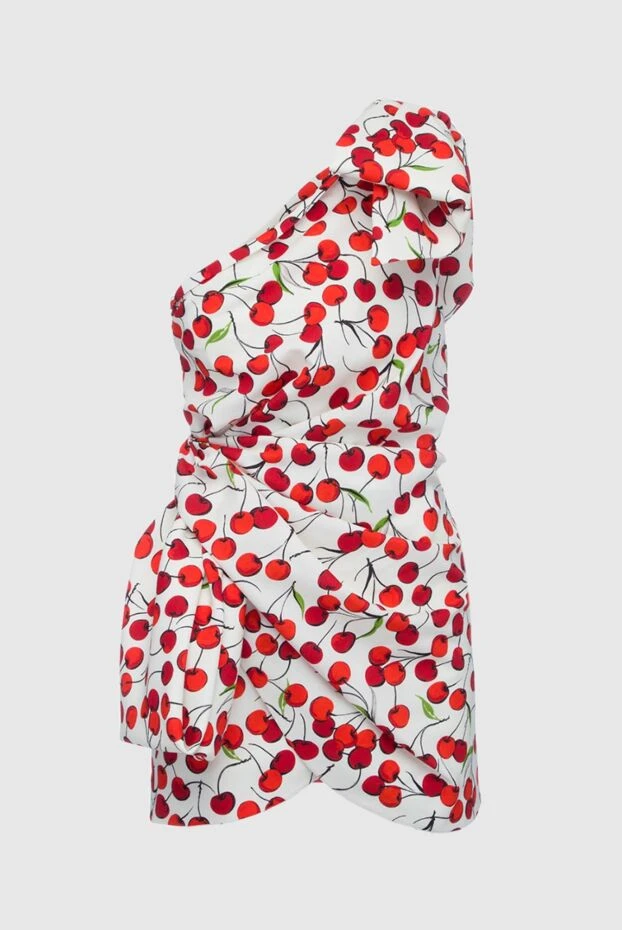 Saint Laurent женские платье из шелка белое женское купить с ценами и фото 160781 - фото 1