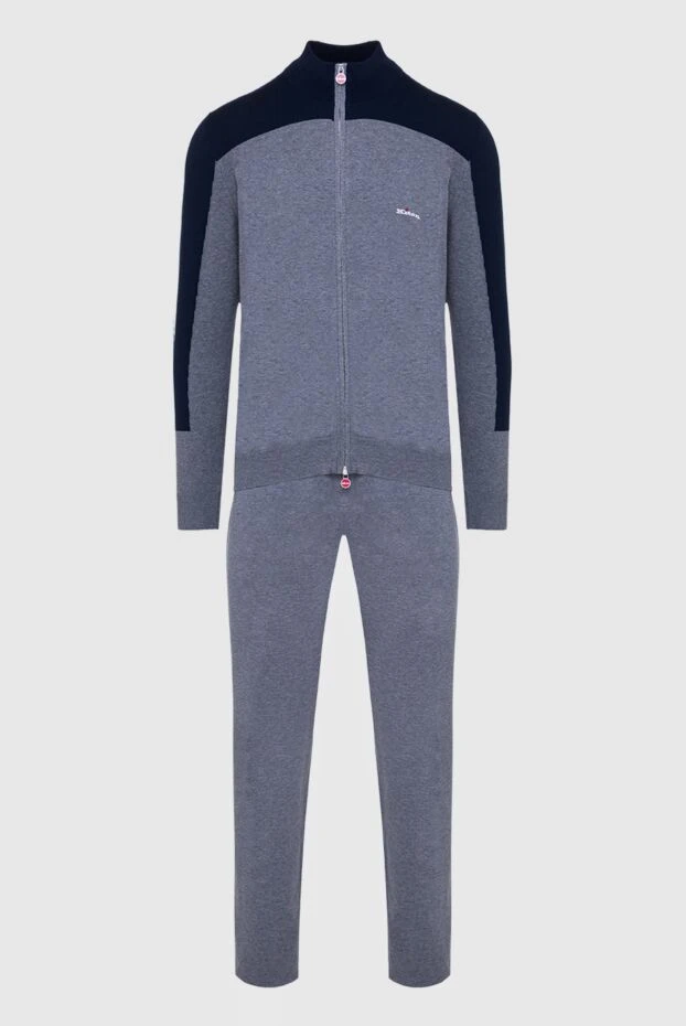 Kiton man gray men's cotton sports suit buy with prices and photos 160788 - photo 1