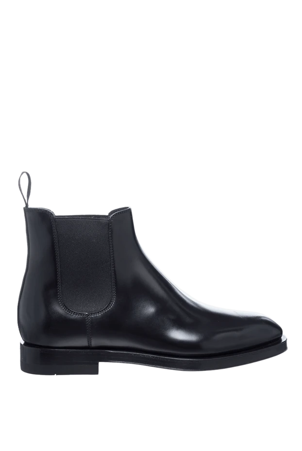 Santoni woman black leather boots for women buy with prices and photos 160800 - photo 1