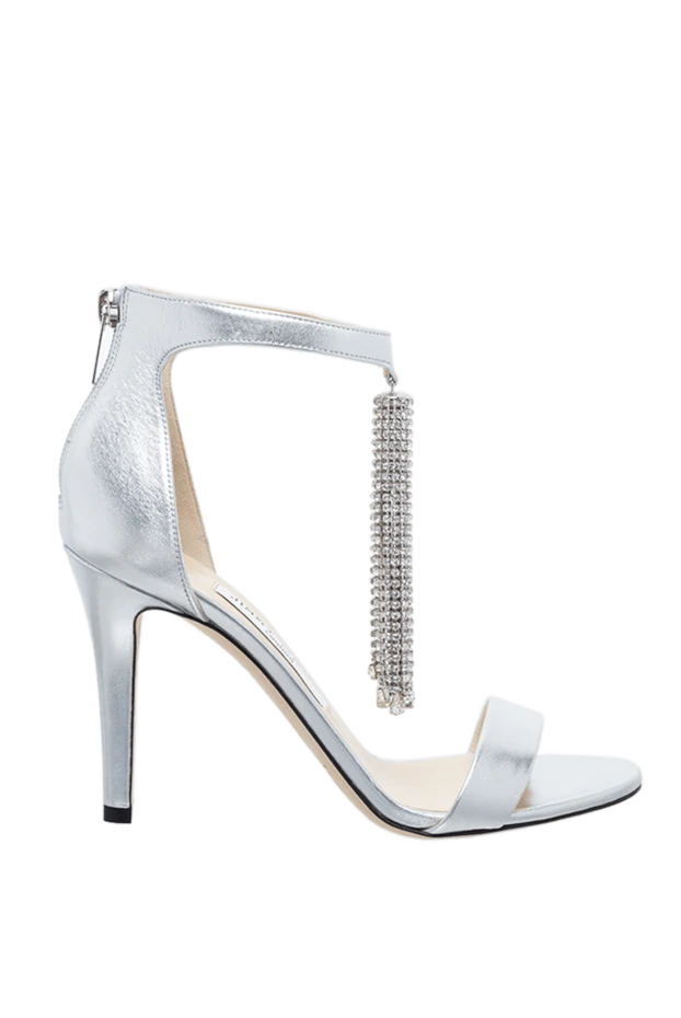 Jimmy Choo woman gray leather sandals for women buy with prices and photos 160807 - photo 1