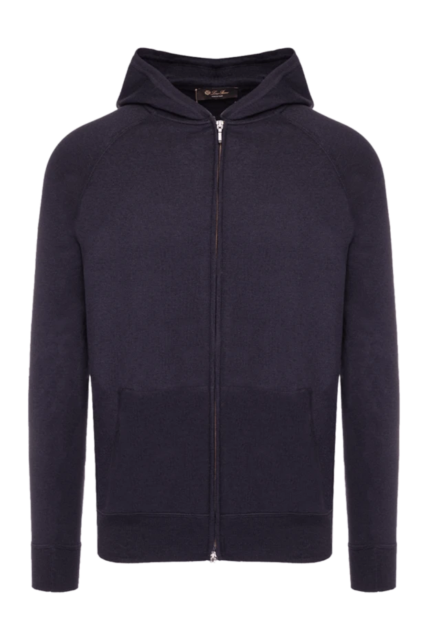 Loro Piana cashmere and silk gray men's sweatshirt 160819 - photo 1