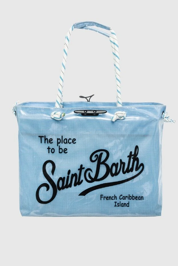MC2 Saint Barth жіночі сумка з ацетату блакитна жіноча купити фото з цінами 160888 - фото 1