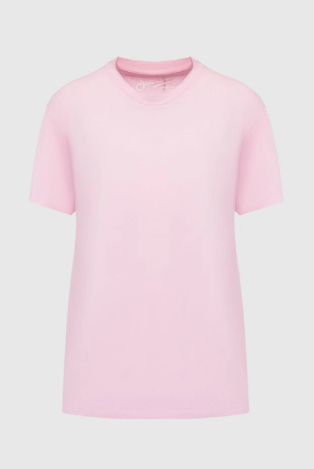 MC2 Saint Barth жіночі футболка з бавовни рожева жіноча купити фото з цінами 160891 - фото 1