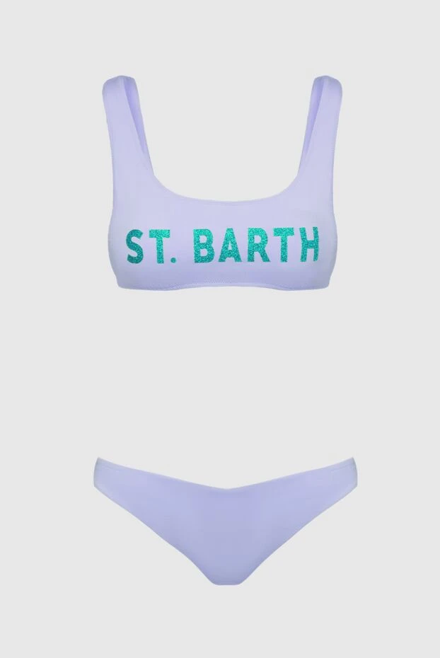 MC2 Saint Barth woman women's purple two-piece swimsuit made of polyamide and elastane 160902 - photo 1