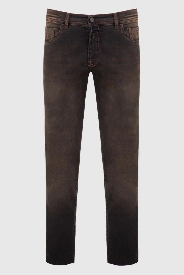 Scissor Scriptor чоловічі джинси з бавовни коричневі чоловічі купити фото з цінами 160910 - фото 1