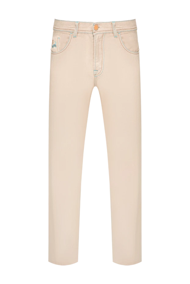 Jeans for men beige