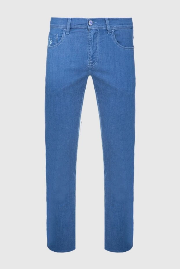 Scissor Scriptor мужские джинсы из хлопка и полиуретана синие мужские купить с ценами и фото 160926 - фото 1
