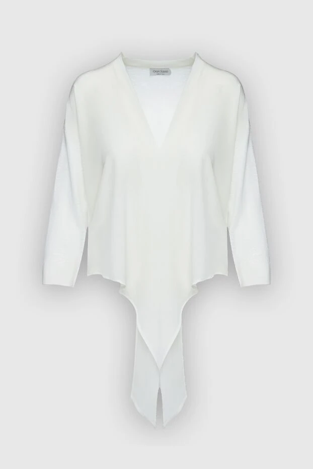 Gran Sasso woman white silk blouse for women 160939 - photo 1