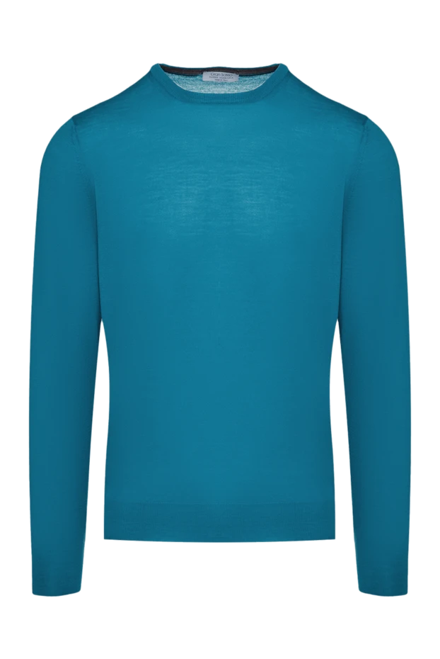 Gran Sasso man blue wool jumper for men buy with prices and photos 160974 - photo 1