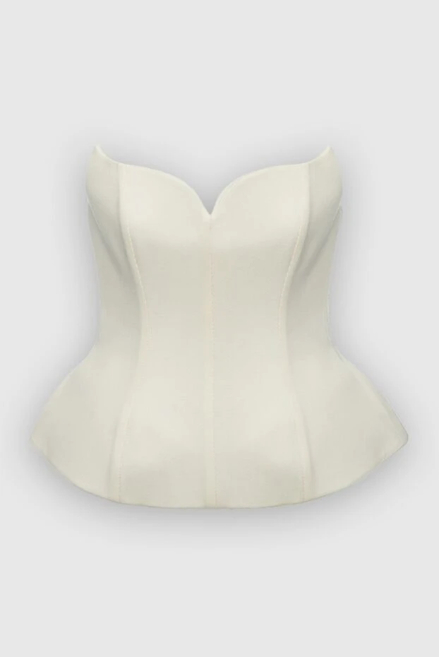 Giuseppe Di Morabito woman white wool corset for women buy with prices and photos 160997 - photo 1