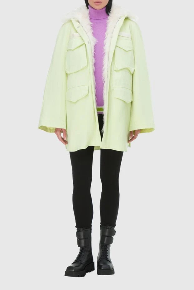 The Attico woman green cotton and elastane parka for women 161029 - photo 2