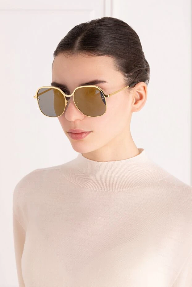 Stella McCartney woman blue plastic and metal glasses for women buy with prices and photos 161155 - photo 2