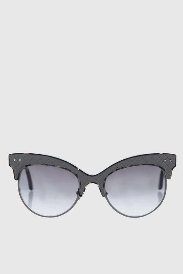 Bottega Veneta женские очки солнцезащитные серые женские купить с ценами и фото 161159 - фото 1