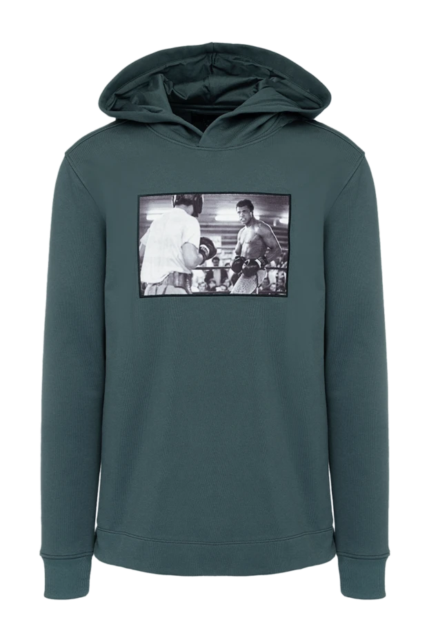 Limitato man gray men's cotton hoodie 161208 - photo 1