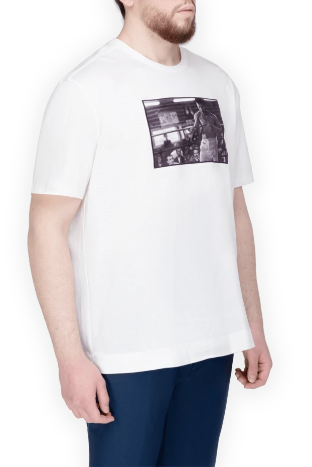 Limitato man white cotton t-shirt for men 166075 - photo 3