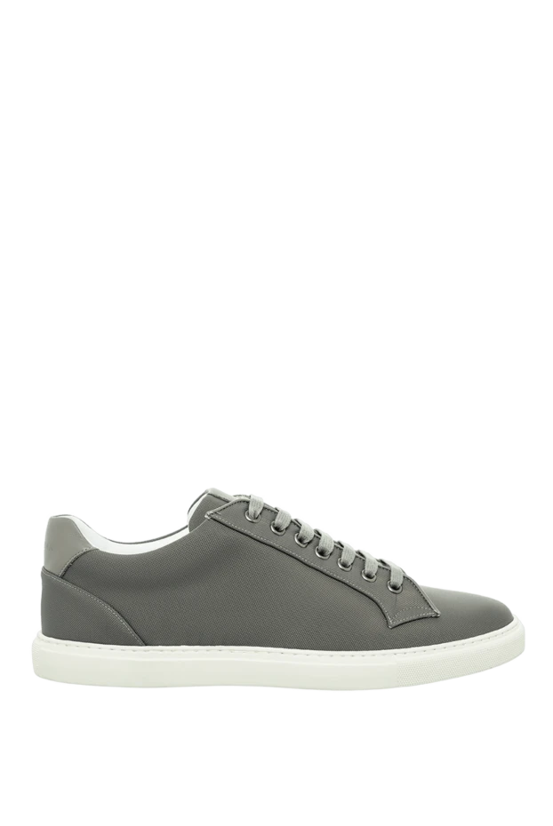 Corneliani man gray textile sneakers for men buy with prices and photos 161231 - photo 1