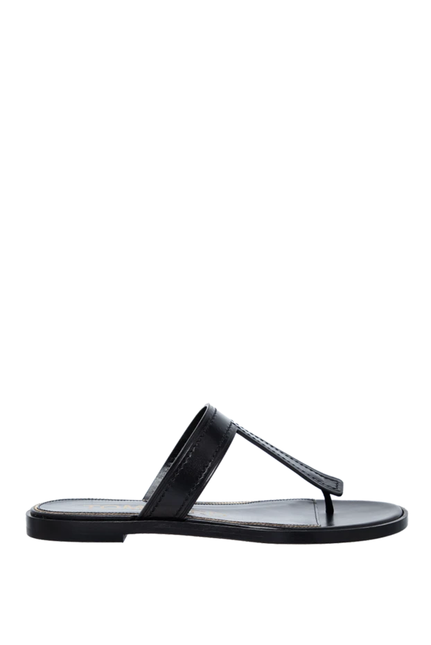 Tom Ford woman black leather flip-flops for women buy with prices and photos 161262 - photo 1
