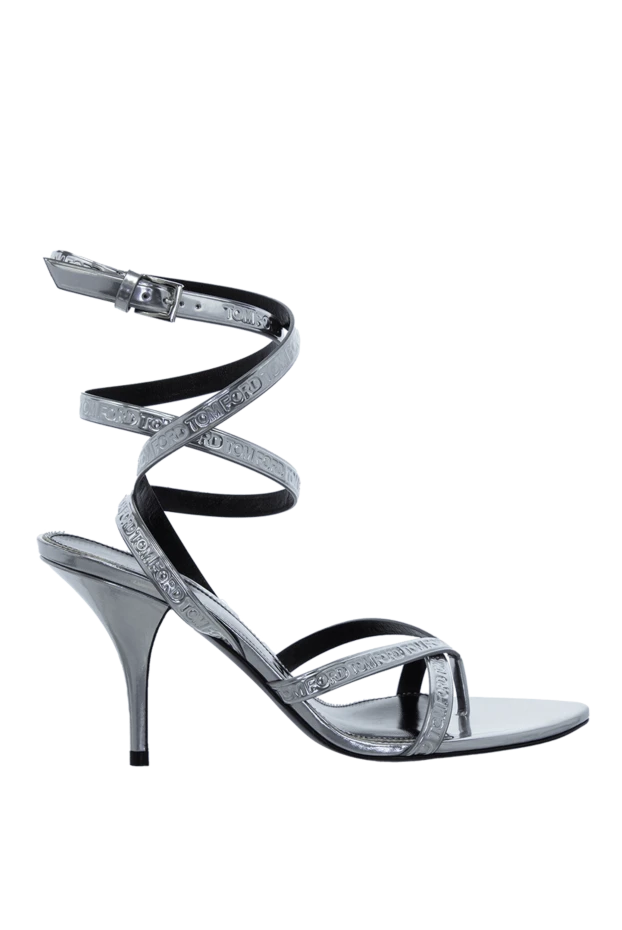 Tom Ford woman gray leather sandals for women buy with prices and photos 161264 - photo 1