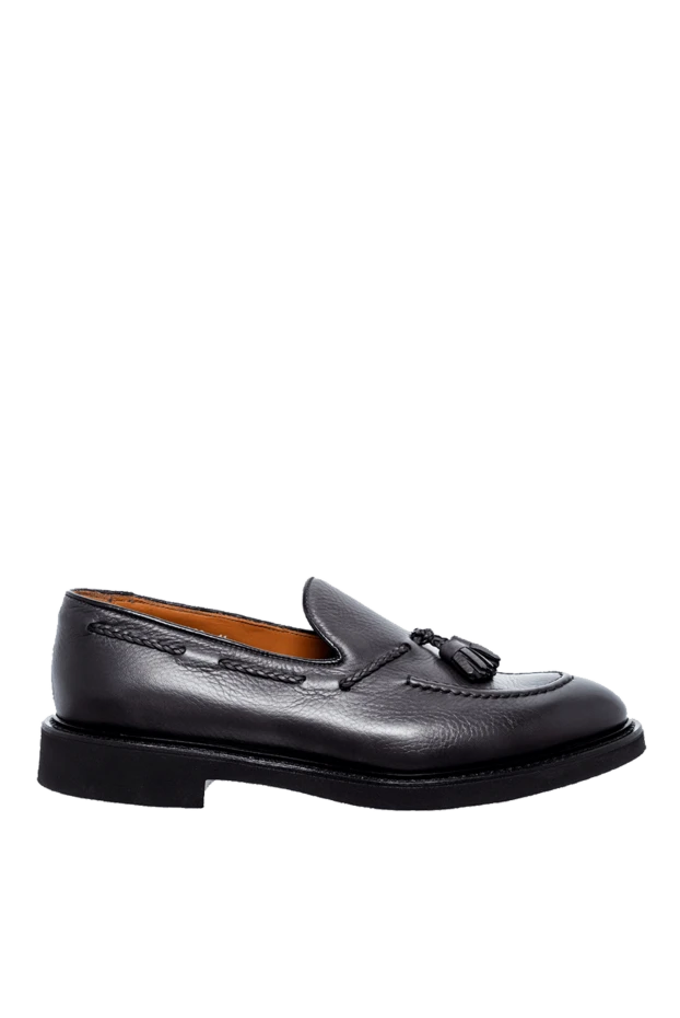 Doucal`s man shoes - men's leather loafers, gray buy with prices and photos 161314 - photo 1