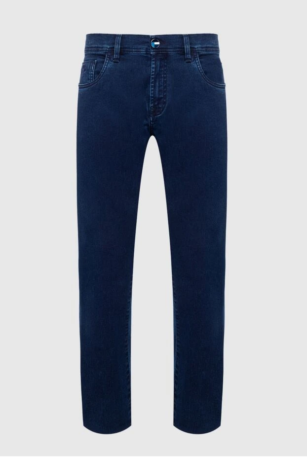 Scissor Scriptor мужские джинсы из хлопка и полиэстера синие мужские купить с ценами и фото 161339 - фото 1