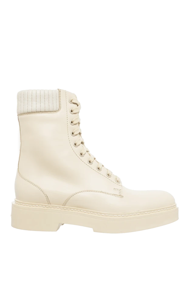 Santoni woman white leather boots for women buy with prices and photos 161412 - photo 1