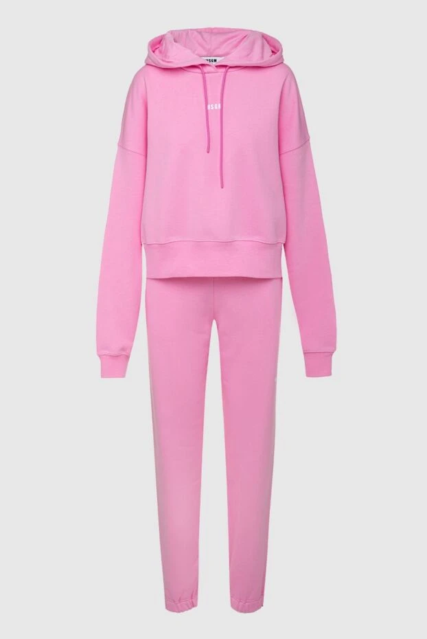 MSGM woman women's pink cotton walking suit buy with prices and photos 161430 - photo 1