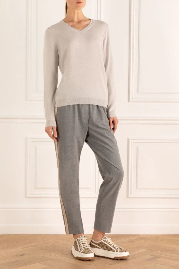 Peserico woman gray trousers for women buy with prices and photos 161442 - photo 2