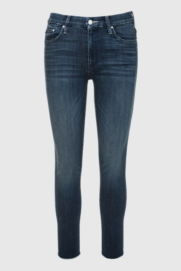 Mother Denim женские джинсы синие женские купить с ценами и фото 161464 - фото 1
