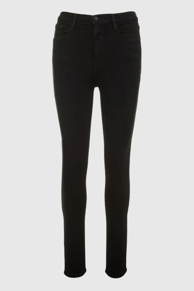 Frame женские джинсы из хлопка черные женские купить с ценами и фото 161474 - фото 1