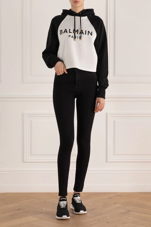 Frame жіночі джинси з бавовни чорні жіночі купити фото з цінами 161474 - фото 2