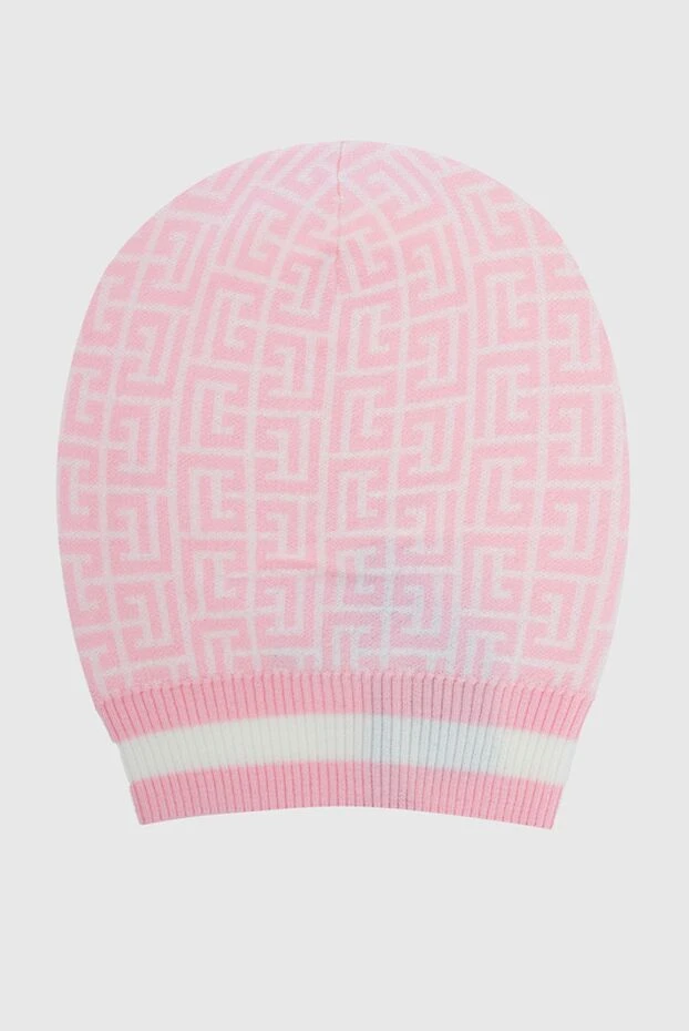 Balmain жіночі шапка з вовни рожева жіноча купити фото з цінами 161484 - фото 1