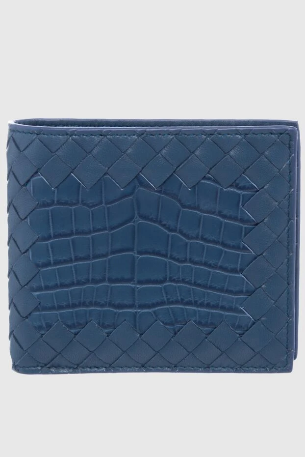 Bottega Veneta man blue leather wallet for men buy with prices and photos 161497 - photo 1