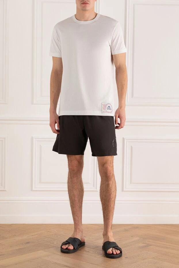 Dolce & Gabbana man white cotton t-shirt for men 161514 - photo 2