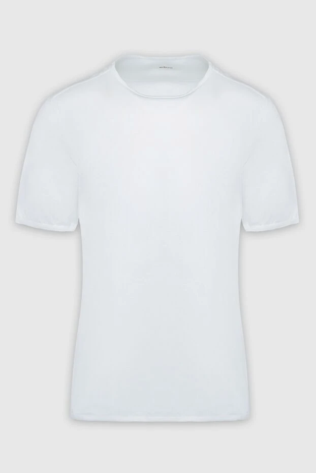 Kiton white cotton t-shirt for men 161529 - photo 1