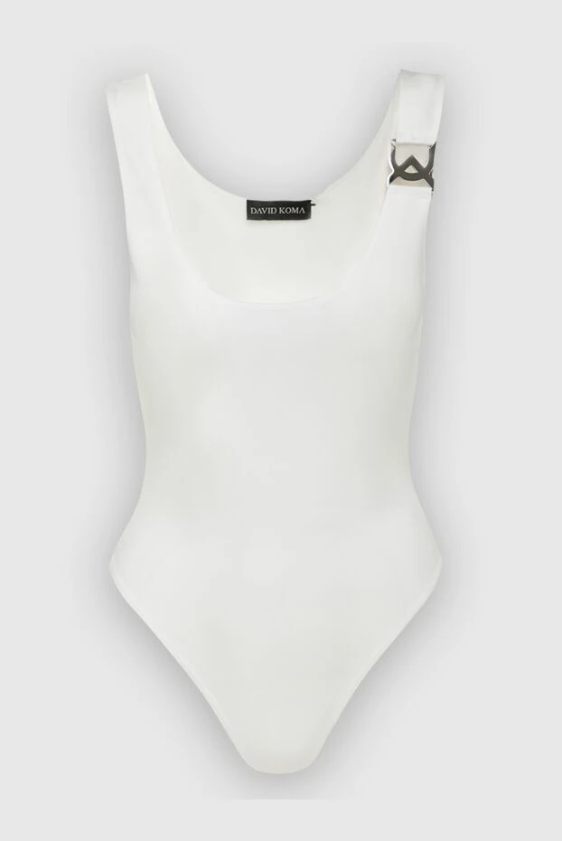 David Koma woman white polyester and elastane bodysuit for women buy with prices and photos 161573 - photo 1