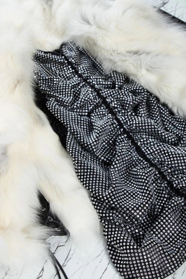 David Koma платье из тактеля и полиэстера черное женское 161578 - фото 2