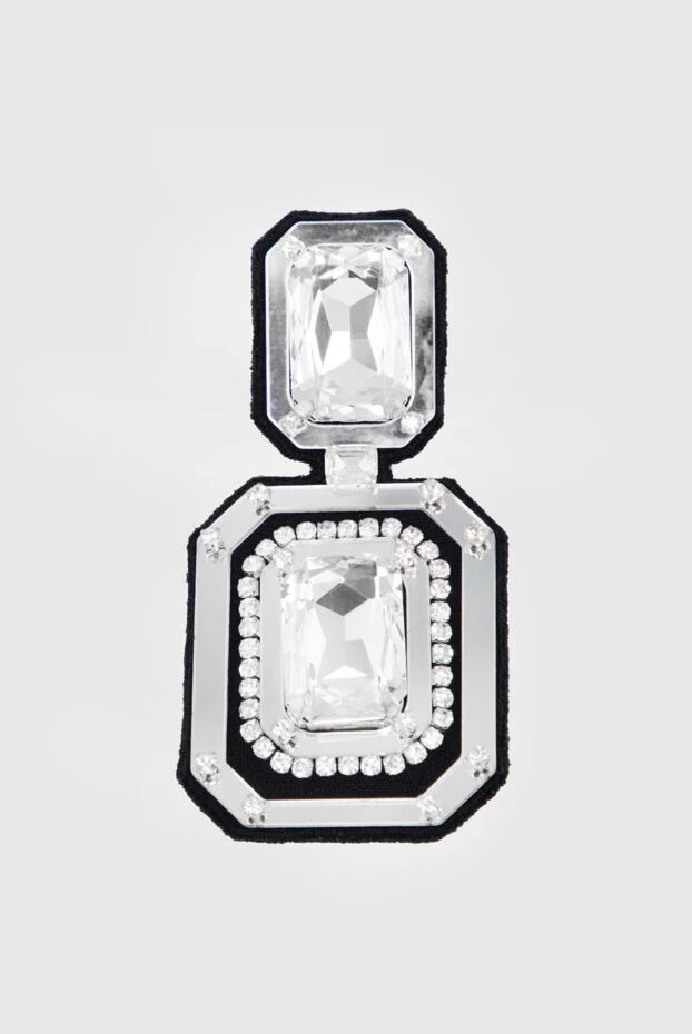 David Koma жіночі сережки з металу сірі жіночі купити фото з цінами 161582 - фото 1