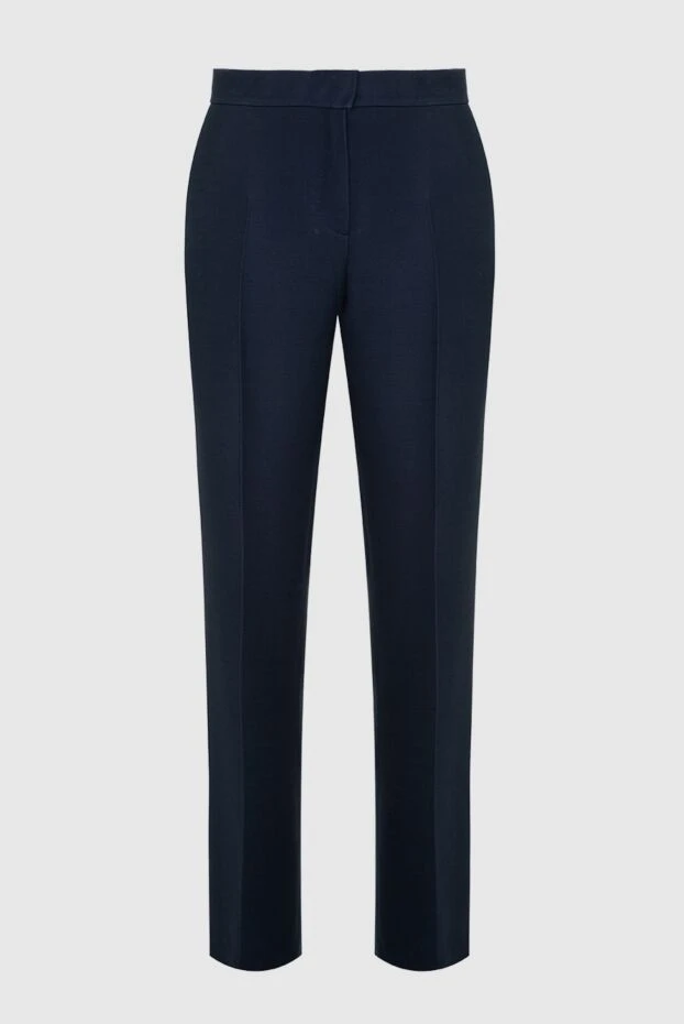 Dior woman gray wool and silk trousers for women buy with prices and photos 161610 - photo 1