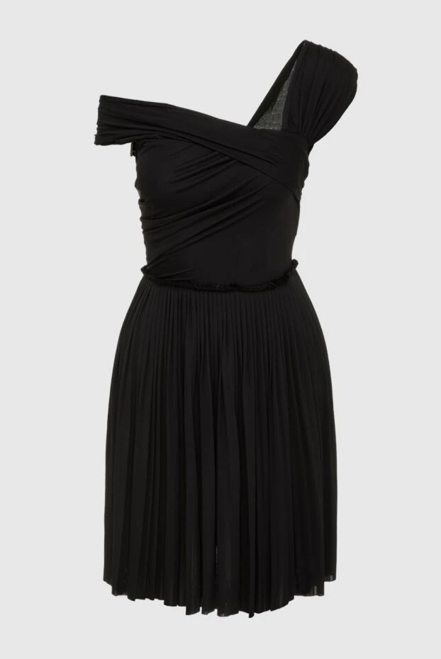 Dior женские платье из вискозы черное женское купить с ценами и фото 161612 - фото 1
