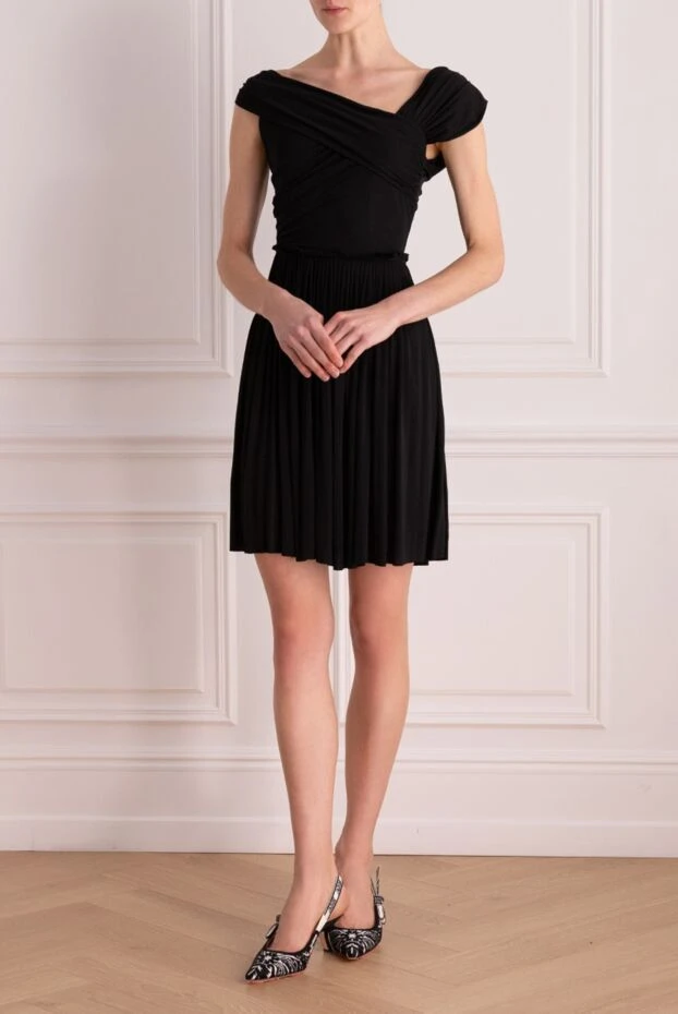 Dior woman black viscose dress for women 161612 - photo 2