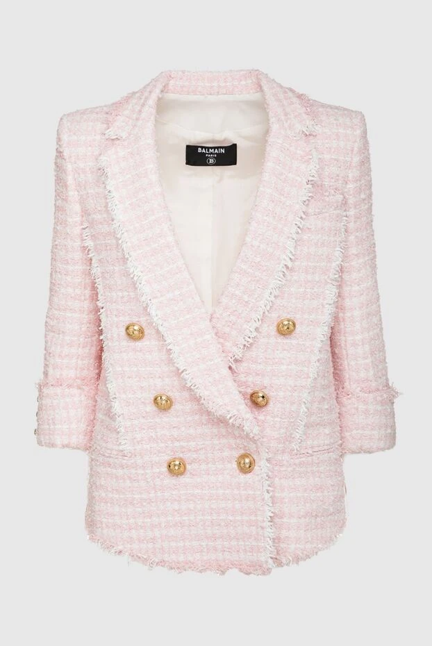 Balmain woman women's pink jacket buy with prices and photos 161618 - photo 1