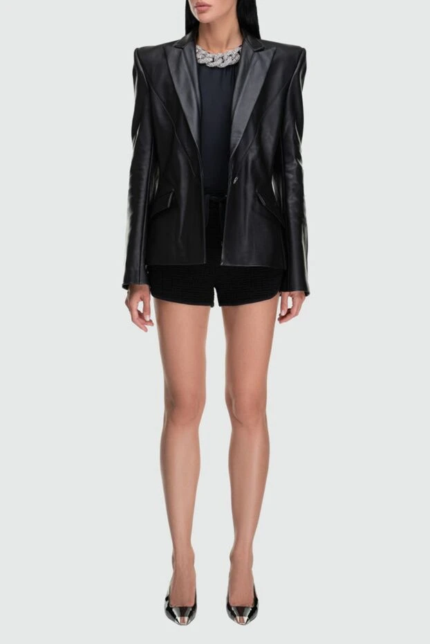 Balmain woman black shorts for women buy with prices and photos 161620 - photo 2