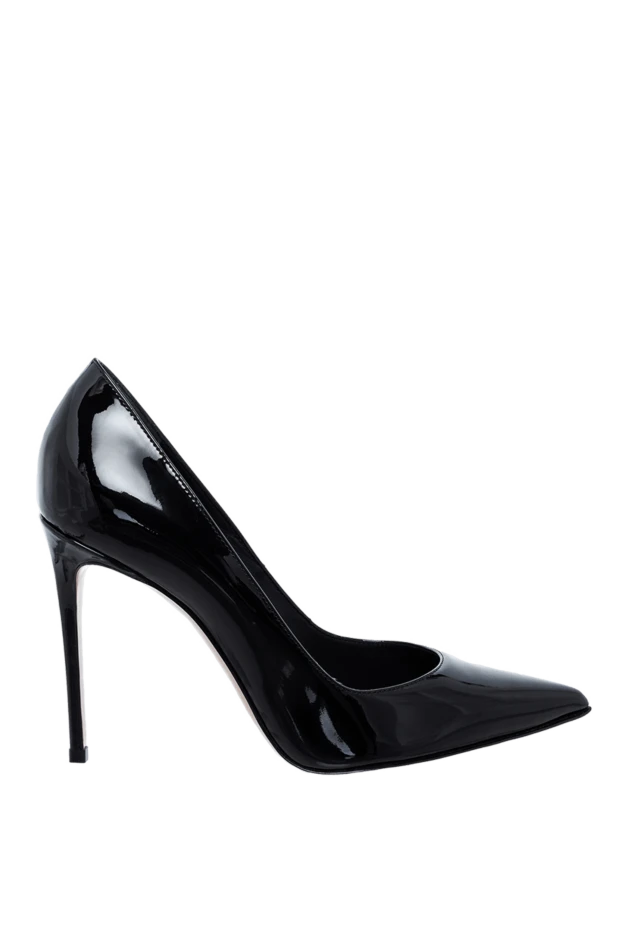 Le Silla women's black leather pumps with high heels 161655 - photo 1