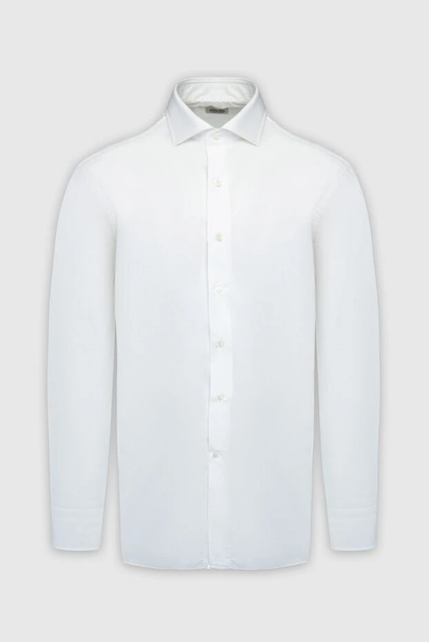 Alessandro Gherardi white cotton shirt for men 161700 - photo 1