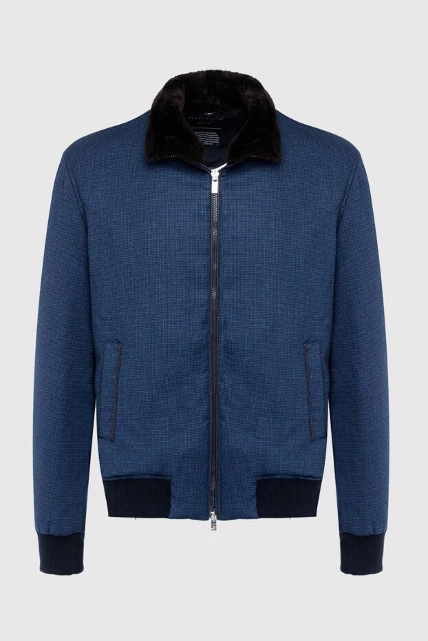 Tombolini man wool and elastane jacket blue for men buy with prices and photos 161722 - photo 1